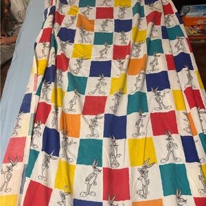 Vintage 90s bugs bunny fitted sheet